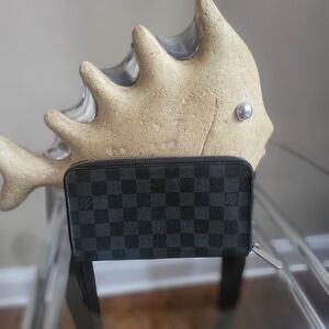 Louis Vuitton Damier Graphite Zippy Extra Large Organizer. Authentic..